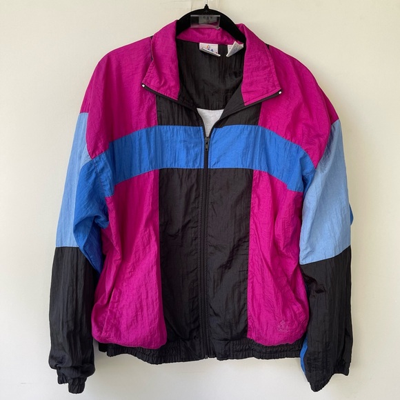 jcpenney Jackets & Blazers - Vintage JCPenny 90s USA Olympics Colorblock Windbreaker Jacket size medium